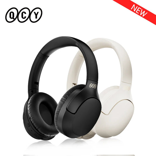 QCY H2 Pro Wireless Headphones Bluetooth 5.3 Earphones BASS Mode HIFI 3D Stereo Headset 70H Playtime Over the Ear Gaming Earbuds