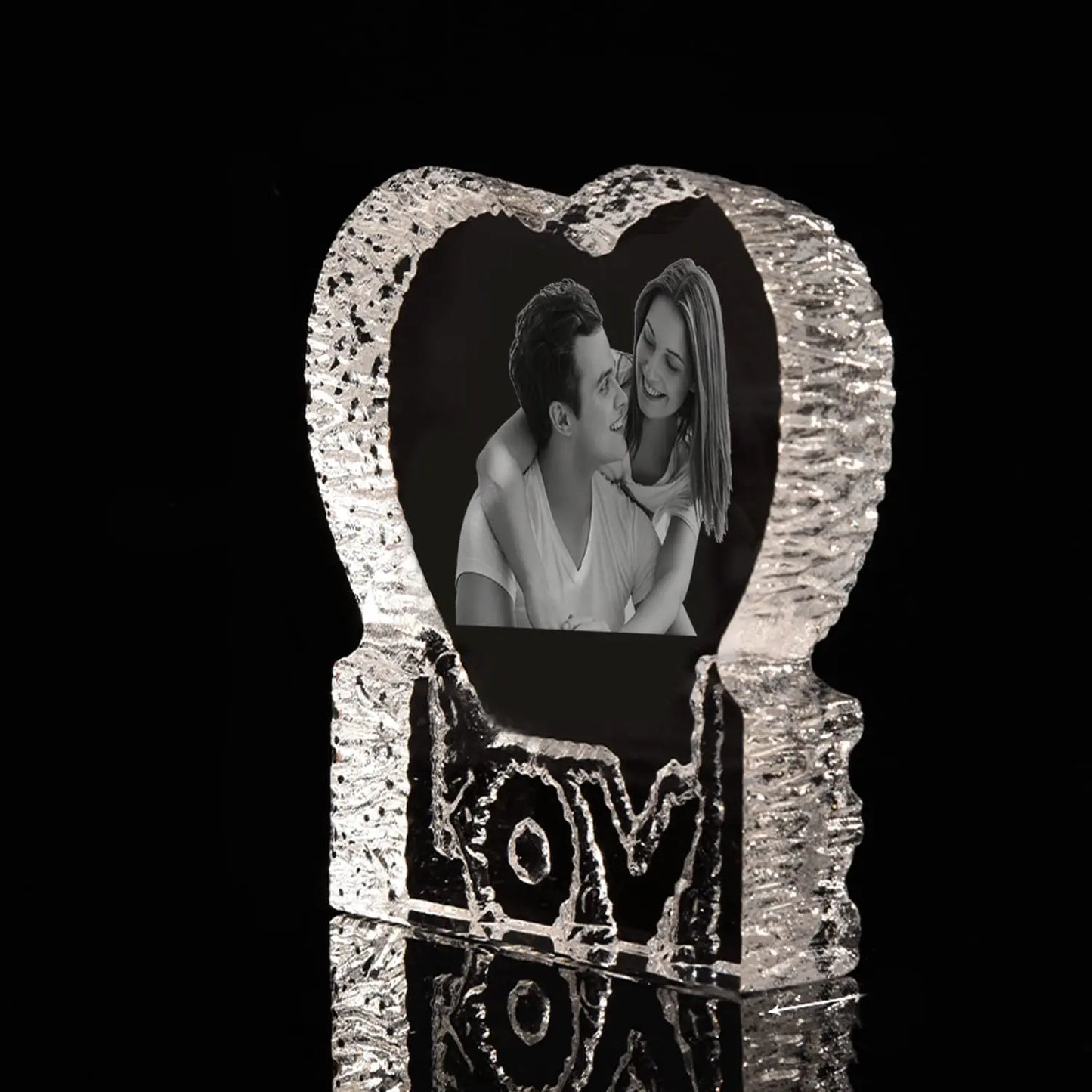 Customized Crystal Photo Bluetooth Night Light