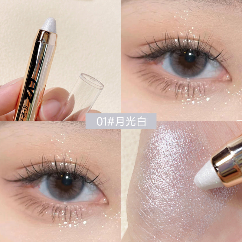 CVZ Symphony Dot Eye Highlight Eyeshadow Pen Natural Versatile Pearlescent Fine Glitter Star Diamond Double Eye Eyeshadow 6 Colors Optional Wholesale