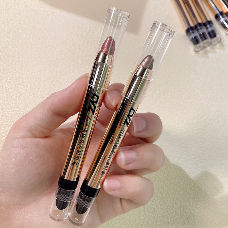 CVZ Symphony Dot Eye Highlight Eyeshadow Pen Natural Versatile Pearlescent Fine Glitter Star Diamond Double Eye Eyeshadow 6 Colors Optional Wholesale