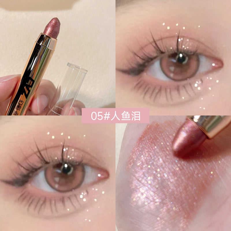 CVZ Symphony Dot Eye Highlight Eyeshadow Pen Natural Versatile Pearlescent Fine Glitter Star Diamond Double Eye Eyeshadow 6 Colors Optional Wholesale