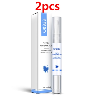 EFERO Teeth Whitening Essence Removes Plaque Stains Tooth Bleaching Cleaning Serum White Teeth Oral Hygiene Tooth Whitening Pen